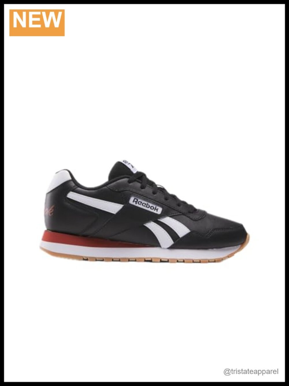 Reebok Glide Unisex Athletic Sneakers Leather Lace-Up Cushioned Casual Shoes